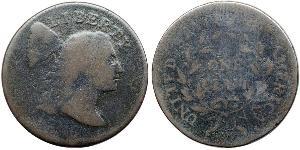 1 Cent Estados Unidos de América (1776 - ) Cobre 