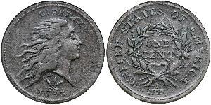 1 Cent Estados Unidos de América (1776 - ) Cobre 