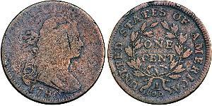 1 Cent Estados Unidos de América (1776 - ) Cobre 