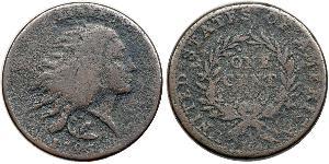 1 Cent Estados Unidos de América (1776 - ) Cobre 