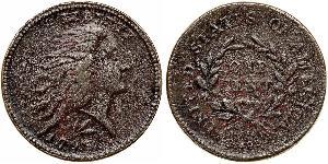 1 Cent Estados Unidos de América (1776 - ) Cobre 
