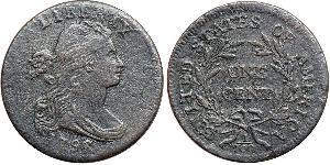 1 Cent Estados Unidos de América (1776 - ) Cobre 