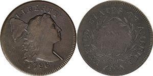 1 Cent Estados Unidos de América (1776 - ) Cobre 