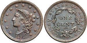 1 Cent Estados Unidos de América (1776 - ) Cobre 