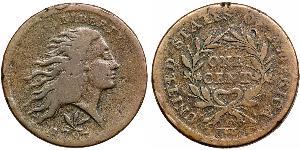 1 Cent Estados Unidos de América (1776 - ) Cobre 