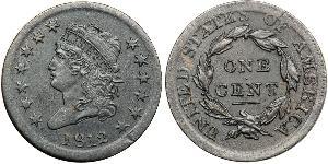 1 Cent Estados Unidos de América (1776 - ) Cobre 