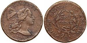 1 Cent Estados Unidos de América (1776 - ) Cobre 
