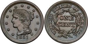 1 Cent États-Unis d
