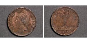 1 Cent Liberia (1847 - ) Kupfer 