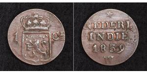 1 Cent Niederlande Kupfer 