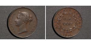 1 Cent Straits Settlements (1826 - 1946) Kupfer Victoria (1819 - 1901)
