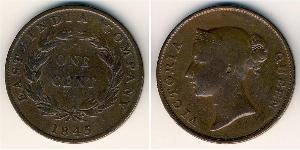 1 Cent Straits Settlements (1826 - 1946) Kupfer Victoria (1819 - 1901)