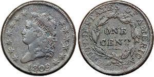 1 Cent Vereinigten Staaten von Amerika (1776 - ) Kupfer 