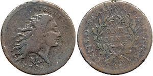 1 Cent Vereinigten Staaten von Amerika (1776 - ) Kupfer 