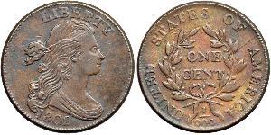 1 Cent Vereinigten Staaten von Amerika (1776 - ) Kupfer 