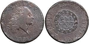 1 Cent Vereinigten Staaten von Amerika (1776 - ) Kupfer 