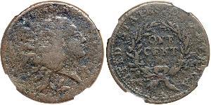 1 Cent Vereinigten Staaten von Amerika (1776 - ) Kupfer 