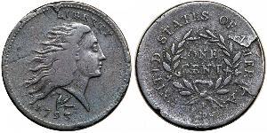 1 Cent Vereinigten Staaten von Amerika (1776 - ) Kupfer 