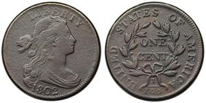 1 Cent Vereinigten Staaten von Amerika (1776 - ) Kupfer 