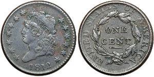 1 Cent Vereinigten Staaten von Amerika (1776 - ) Kupfer 