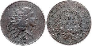 1 Cent Vereinigten Staaten von Amerika (1776 - ) Kupfer 