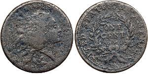 1 Cent Vereinigten Staaten von Amerika (1776 - ) Kupfer 