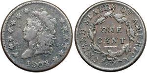 1 Cent Vereinigten Staaten von Amerika (1776 - ) Kupfer 