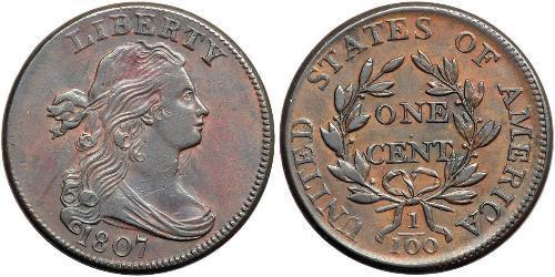 1 Cent Vereinigten Staaten von Amerika (1776 - ) Kupfer 