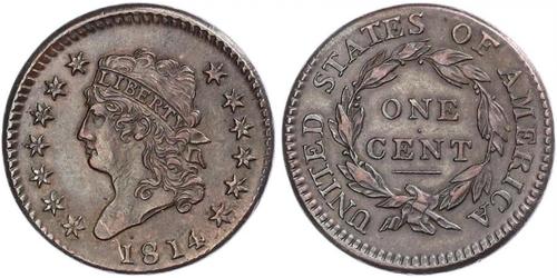 1 Cent Vereinigten Staaten von Amerika (1776 - ) Kupfer 