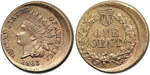 1 Cent Vereinigten Staaten von Amerika (1776 - ) Kupfer/Nickel 