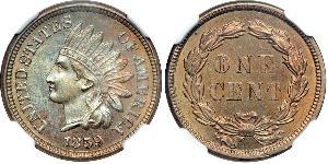 1 Cent Vereinigten Staaten von Amerika (1776 - ) Kupfer/Nickel 