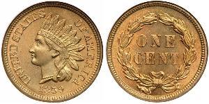 1 Cent Vereinigten Staaten von Amerika (1776 - ) Kupfer/Nickel 