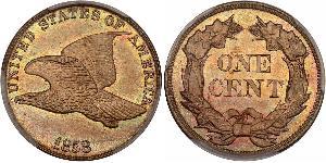 1 Cent Estados Unidos de América (1776 - ) Níquel/Cobre 