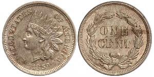 1 Cent Estados Unidos de América (1776 - ) Níquel/Cobre 