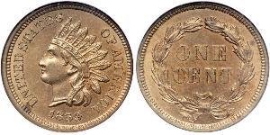 1 Cent Estados Unidos de América (1776 - ) Níquel/Cobre 