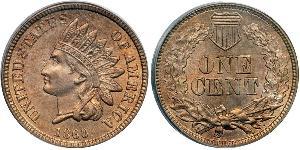 1 Cent Estados Unidos de América (1776 - ) Níquel/Cobre 