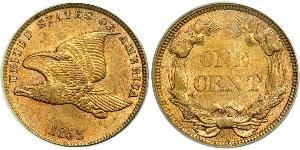 1 Cent Estados Unidos de América (1776 - ) Níquel/Cobre 