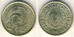 1 Cent Cipro (1960 - ) Ottone 