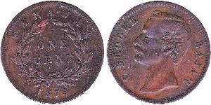 1 Cent Sarawak Rame 