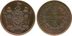 1 Cent Borneo del Nord (1882-1963) Rame/Bronzo 