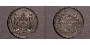 1 Cent Borneo del Nord (1882-1963) Rame/Bronzo 