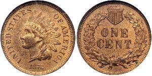 1 Cent Estados Unidos de América (1776 - ) Tin/Cobre/Zinc 