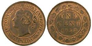 1 Cent Kanada Tin/Kupfer/Zink Victoria (1819 - 1901)