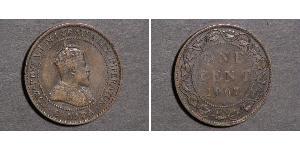 1 Cent Kanada Tin/Kupfer/Zink Eduard VII (1841-1910)