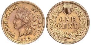 1 Cent Vereinigten Staaten von Amerika (1776 - ) Tin/Kupfer/Zink 