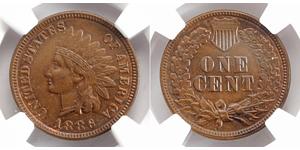 1 Cent Vereinigten Staaten von Amerika (1776 - ) Tin/Kupfer/Zink 