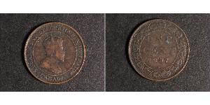 1 Cent 加拿大 Tin/銅/Zinc 爱德华七世 (1841-1910)