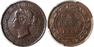 1 Cent 加拿大 Tin/銅/Zinc 维多利亚 (英国君主)