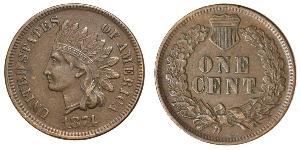 1 Cent 美利堅合眾國 (1776 - ) Tin/銅/Zinc 