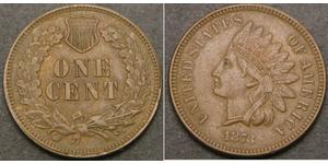 1 Cent 美利堅合眾國 (1776 - ) Tin/銅/Zinc 